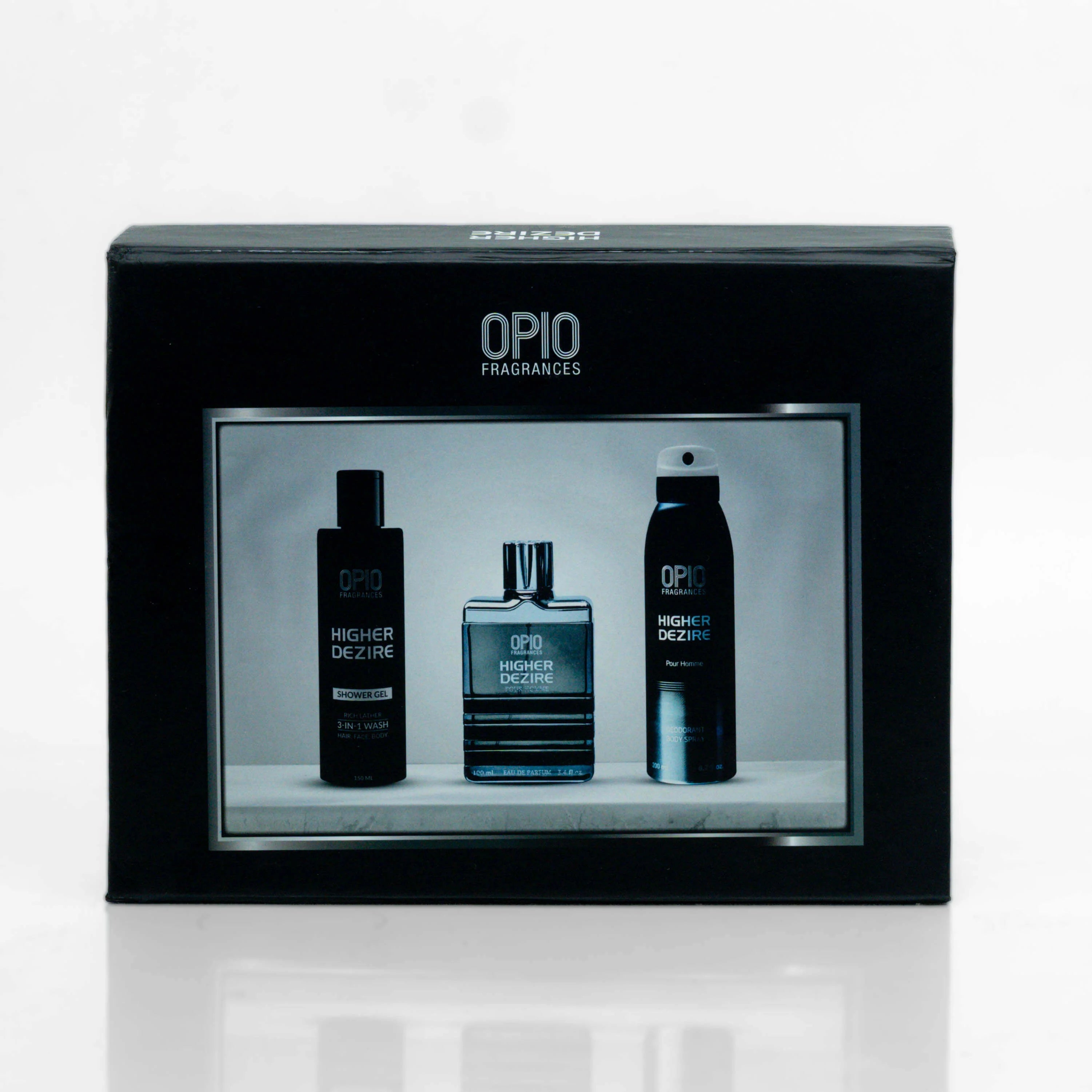 OPIO HIGHER DEZIRE 3-in-1 GIFTSET FOR MEN - Scents Republic